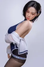 5ft 1in / 155cm F-Cup Silicone Head & TPE Body Sex Doll- Aki - Image 10 - Angel Desires