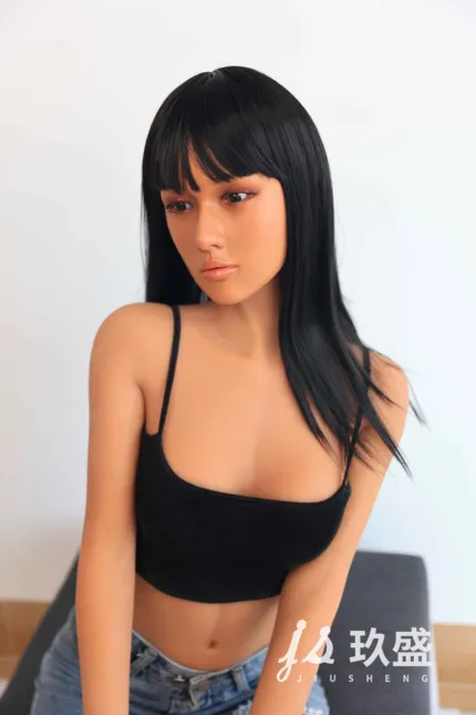 5ft 4in / 163cm F-Cup Silicone Head & TPE Body Sex Doll- Amy - Angel Desires