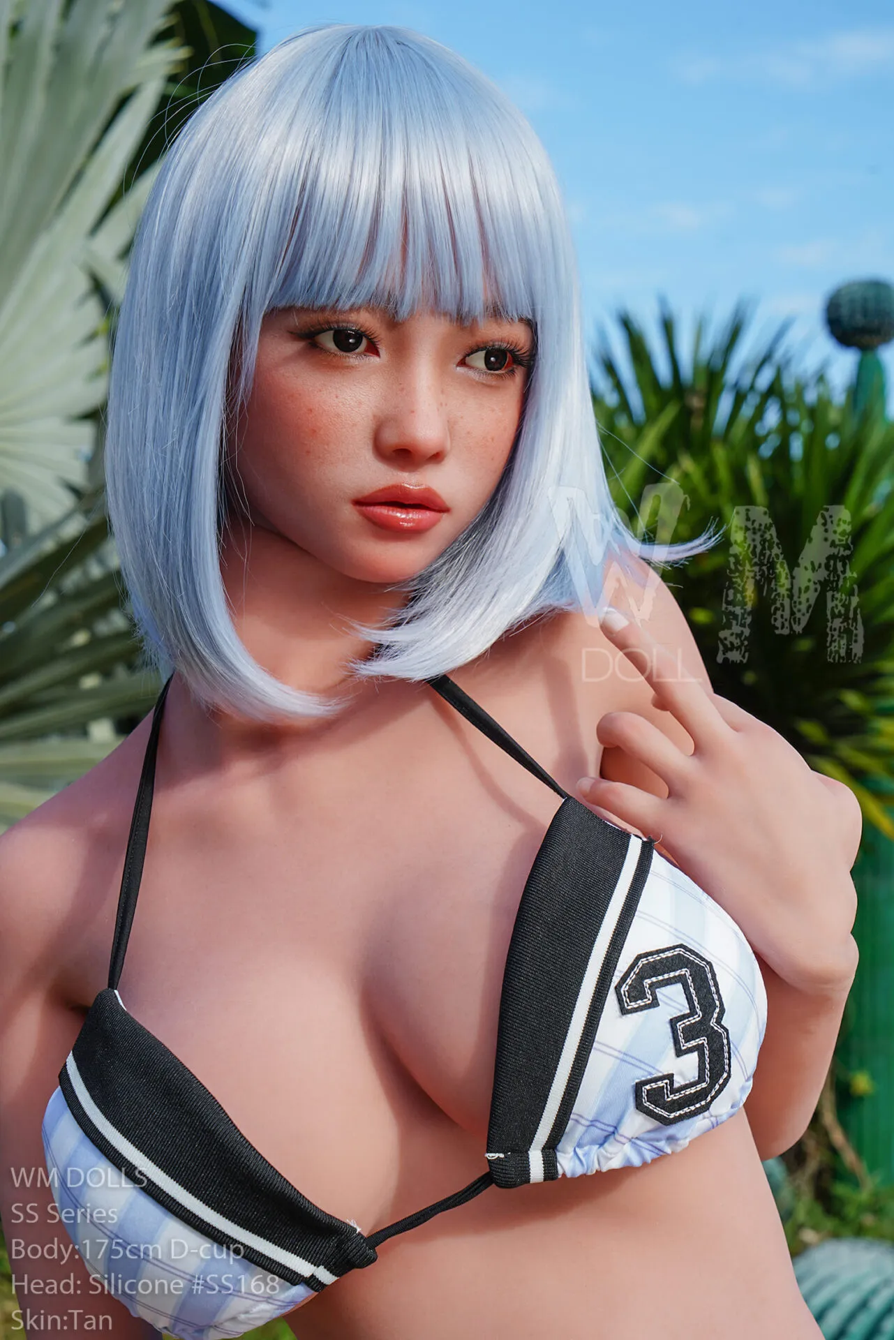5ft 9in / 175cm D-Cup Silicone Head & TPE Body Sex Doll – Lydia - Image 3 - Angel Desires